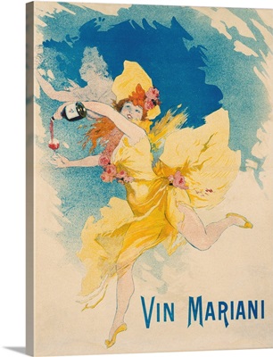 Vin Mariani Poster By Jules Cheret