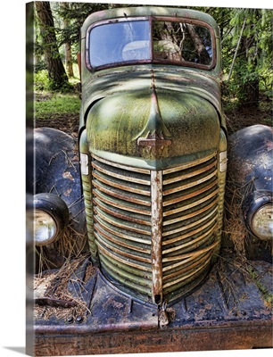 Washington State, Stehekin, Old Rusty Truck