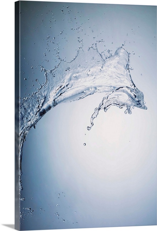 Water Splash Wall Art, Canvas Prints, Framed Prints, Wall Peels | Great ...