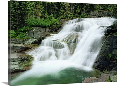 Waterfall, Montana