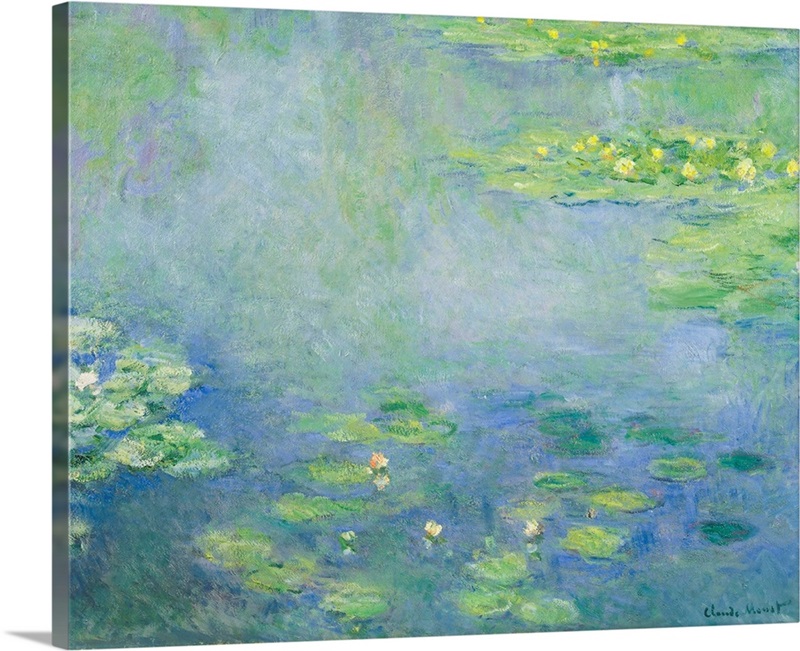 Waterlilies By Claude Monet | Great Big Canvas