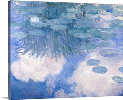 Waterlilies with Effects of Clouds by Claude Monet