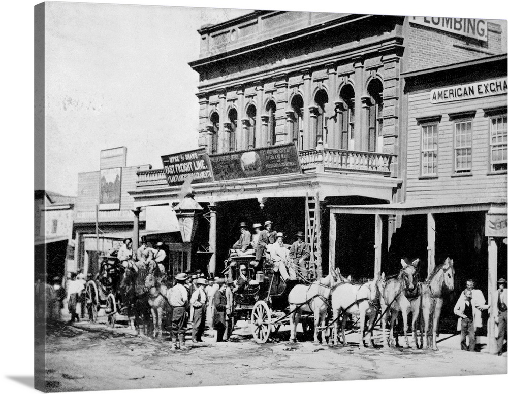 1866-Virginia City, NV: Wells Fargo
