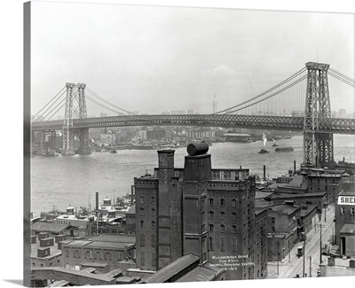 Williamsburg Bridge, view from Brooklyn