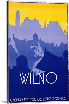 Wilno Poster By Stefan Norblin