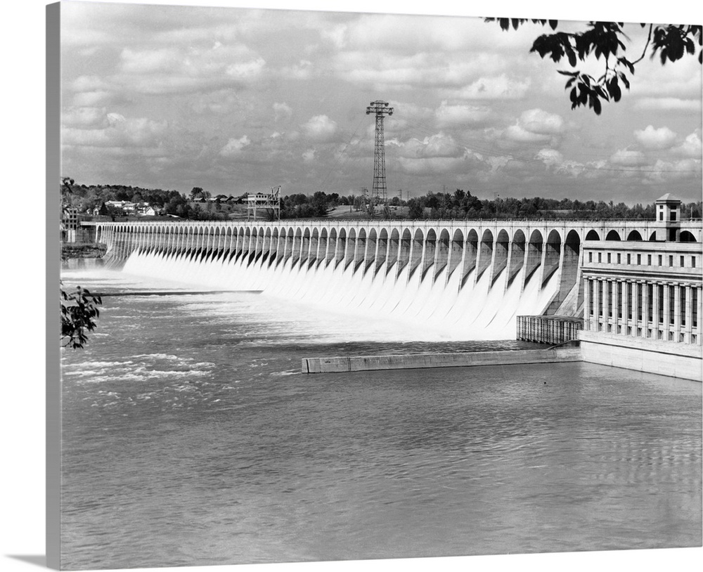 TVA's Wilson Dam was taken over from the War Department in 1933. It was started during the first World War, but not finish...