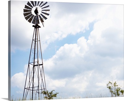Wind Turbine in field