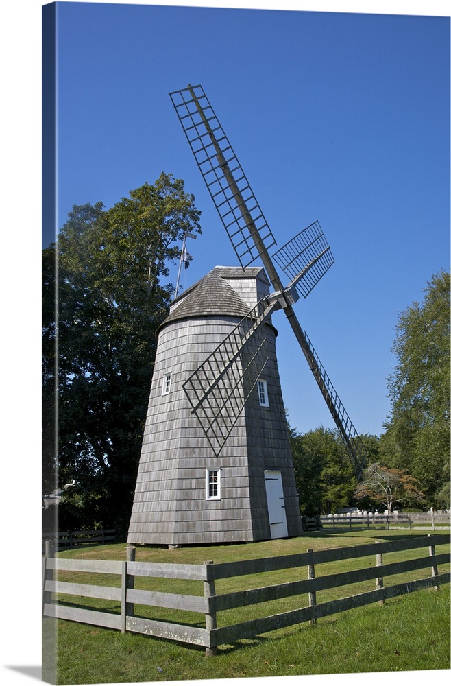 Gardiner Windmill, 1804, Village of East Hampton, Town of East Hampton, southeastern Suffolk County, East End, South Shore...