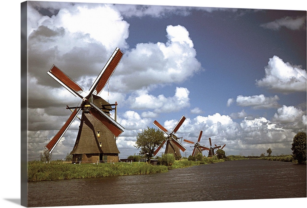 Windmills in Netherlands