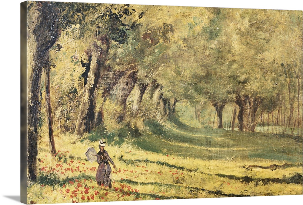 Woman In The Forest