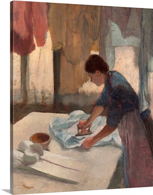 Woman Ironing
