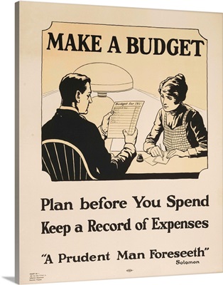 Ymca Make A Budget Poster