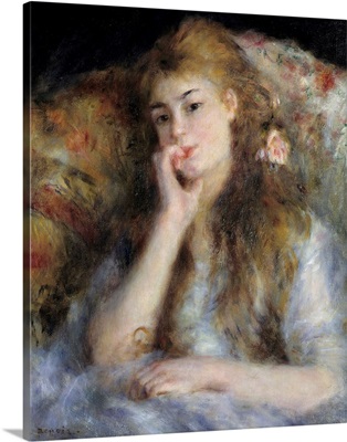 Young Woman Seated or The Thought
