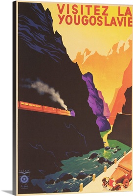 Yugoslavia Travel Poster