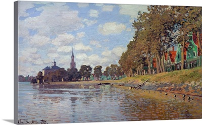 Zaandam (Holland) by Claude Monet