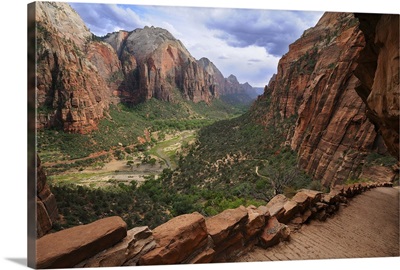 Zion Canyon from Angel's Landing Trail