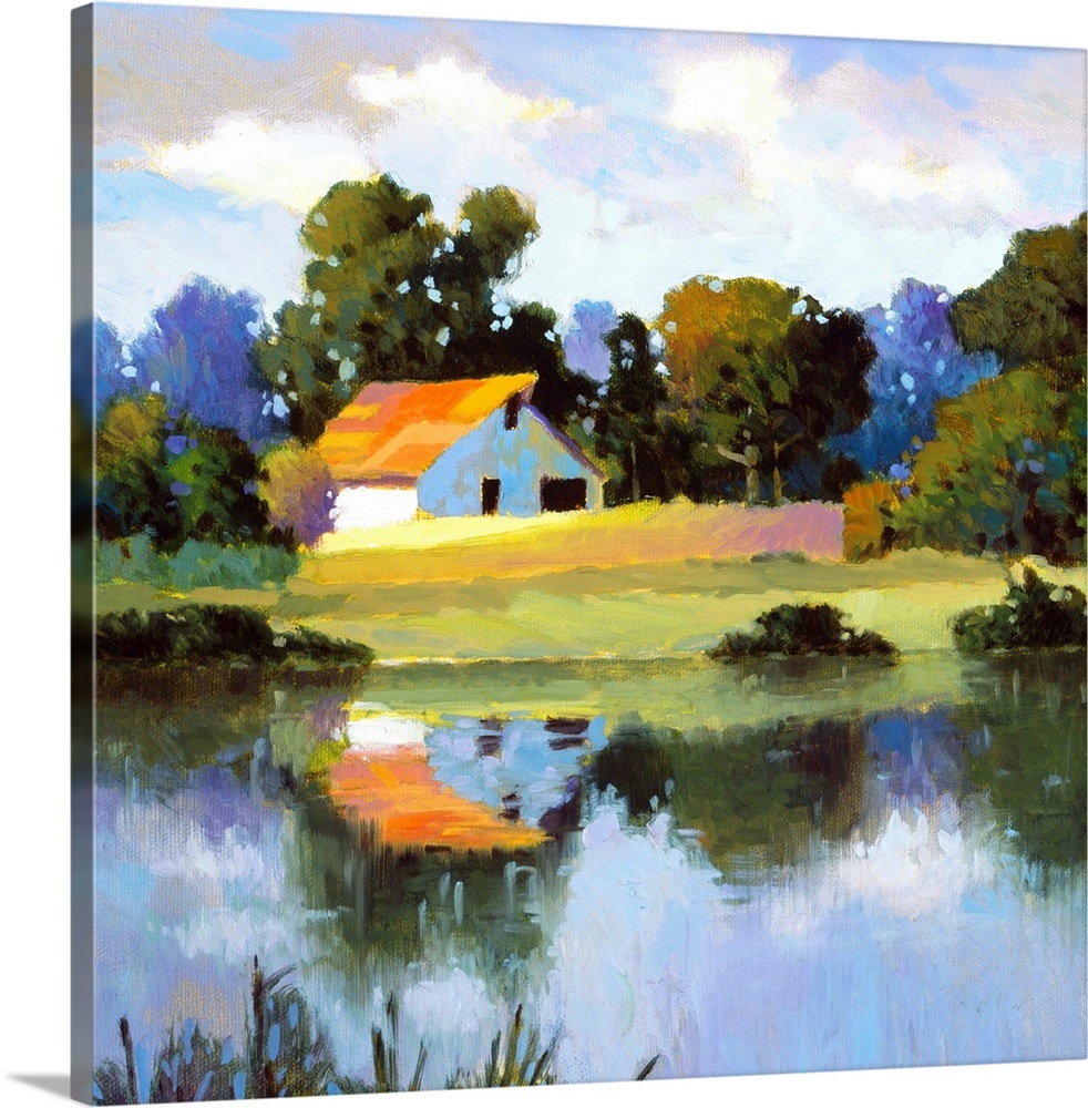 Barns on Greenbrier II Wall Art, Canvas Prints, Framed Prints, Wall