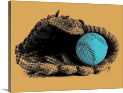 Baseball and Glove - Recolor