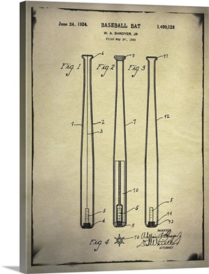 Baseball Bat Patent Buff