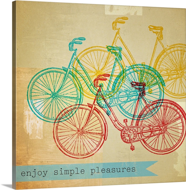 Bikes 1 Wall Art, Canvas Prints, Framed Prints, Wall Peels Great Big