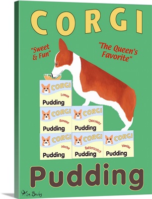 Corgi Pudding