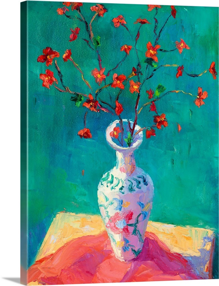 Intricate Vase Wall Art, Canvas Prints, Framed Prints, Wall Peels