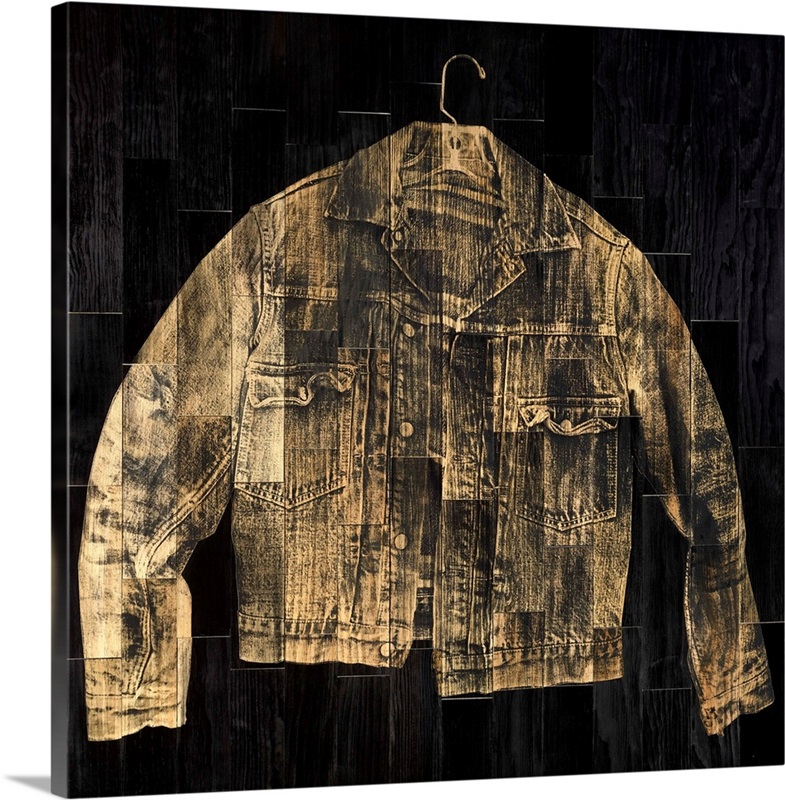 Jean Jacket Wall Art, Canvas Prints, Framed Prints, Wall Peels | Great