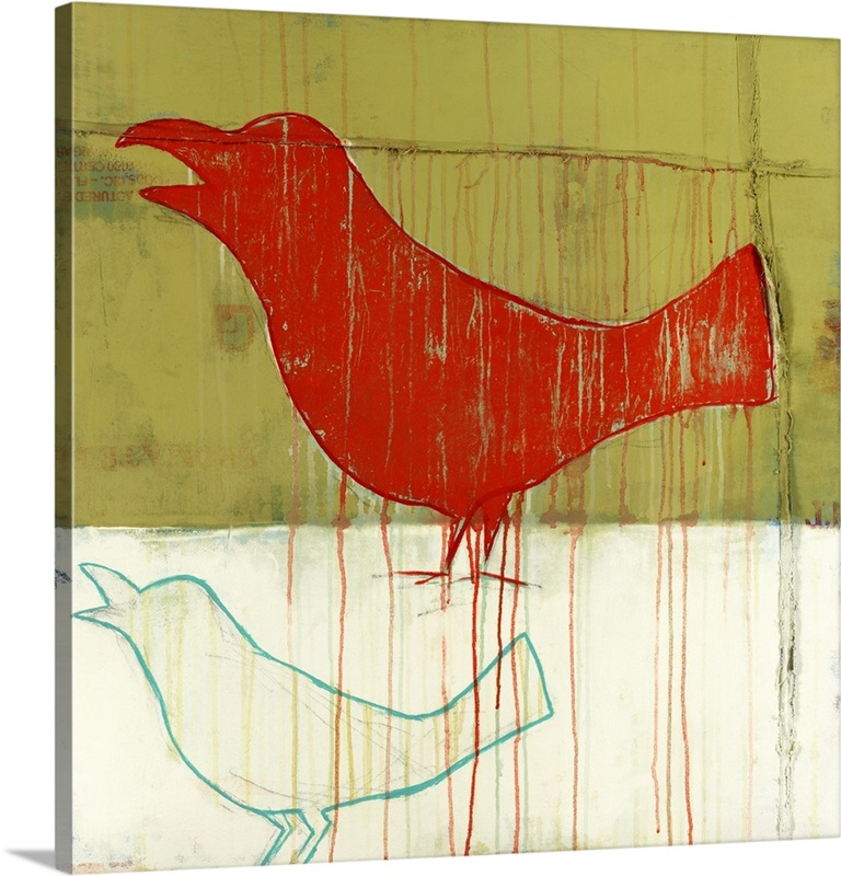 Red Robin Wall Art, Canvas Prints, Framed Prints, Wall Peels Great