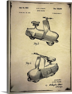 Scooter Patent II Buff