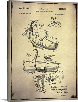Scooter Patent III Buff