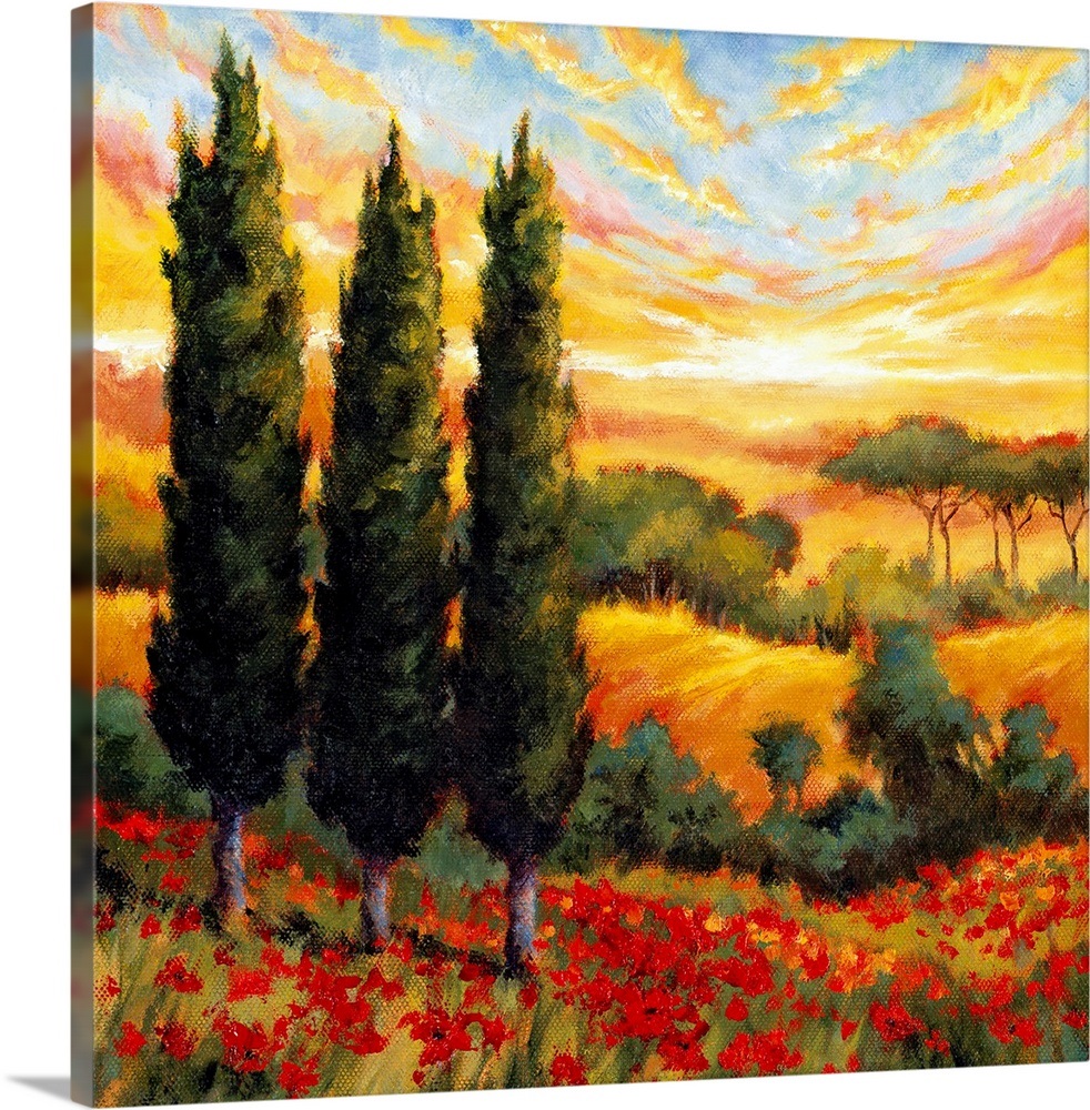 Tuscany in Bloom IV Wall Art, Canvas Prints, Framed Prints, Wall Peels Great Big Canvas