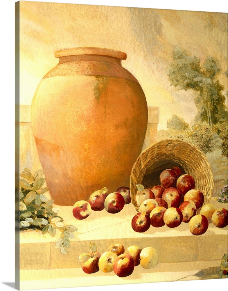 Urn with Apples