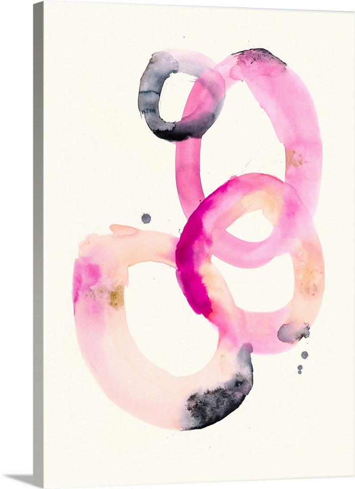 Watercolor Oval 1