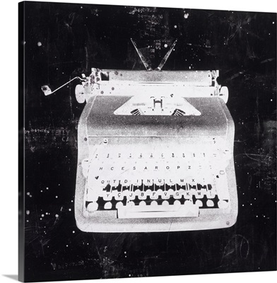 White Typewriter