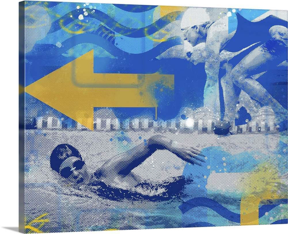 Women Swimming Wall Art, Canvas Prints, Framed Prints, Wall Peels ...