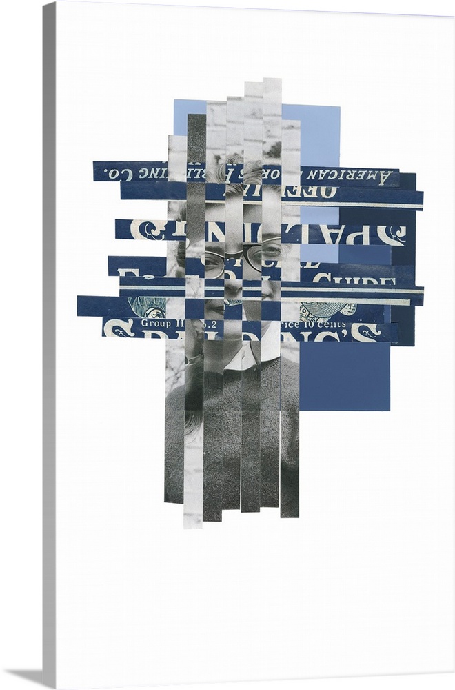 Woven Portrait (Blue)