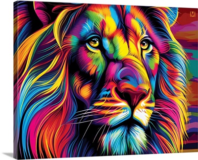 Abstract Lion