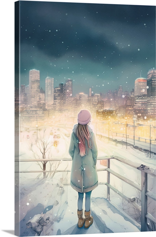 Anime - Snow Scene I