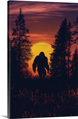 Bigfoot Silhouette