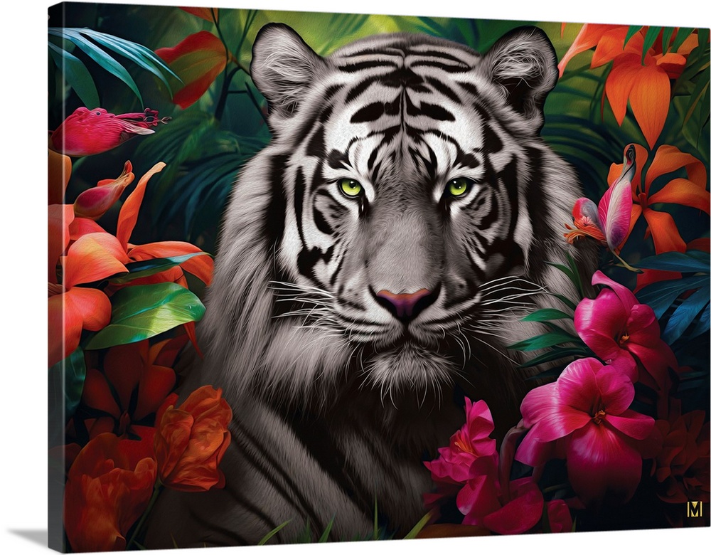 Black And White Tiger