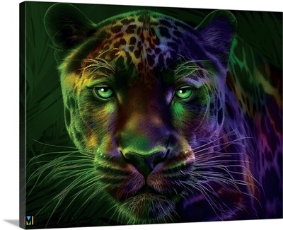 Black Jaguar Face