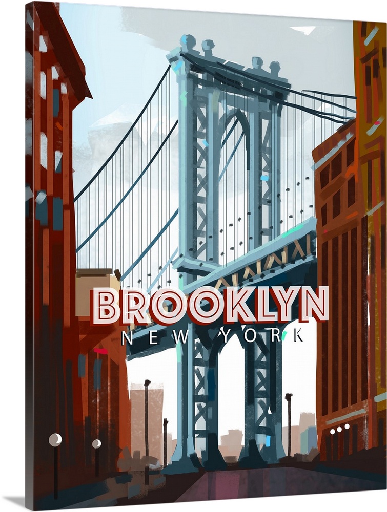 Brooklyn Bridge Wall Art, Canvas Prints, Framed Prints, Wall Peels ...