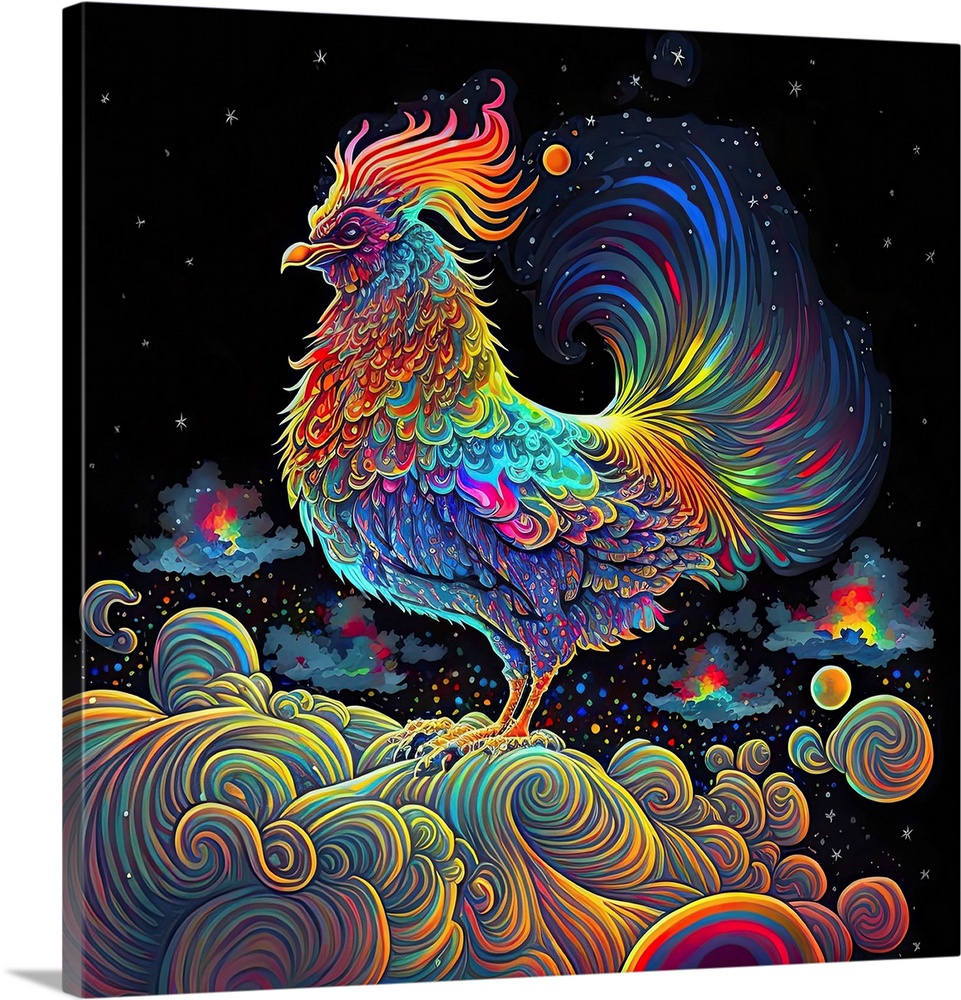 Clouded Rooster III