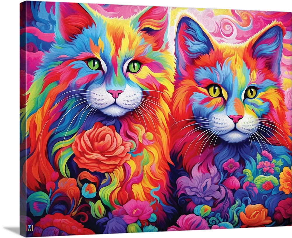 Colorful Cats