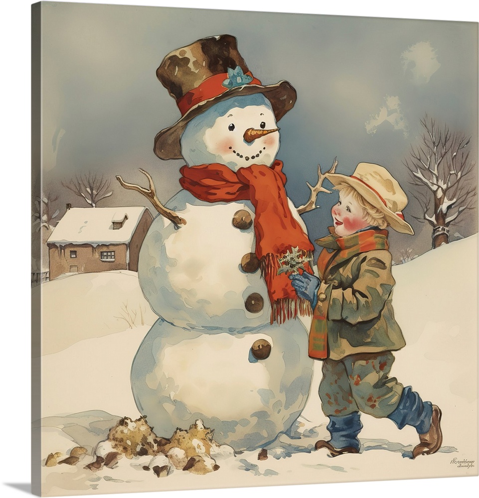 Frosty 4 Wall Art, Canvas Prints, Framed Prints, Wall Peels | Great Big ...