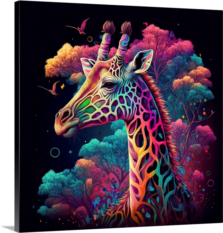 Giraffe III Wall Art, Canvas Prints, Framed Prints, Wall Peels | Great ...