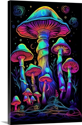 Glowing Mushrooms