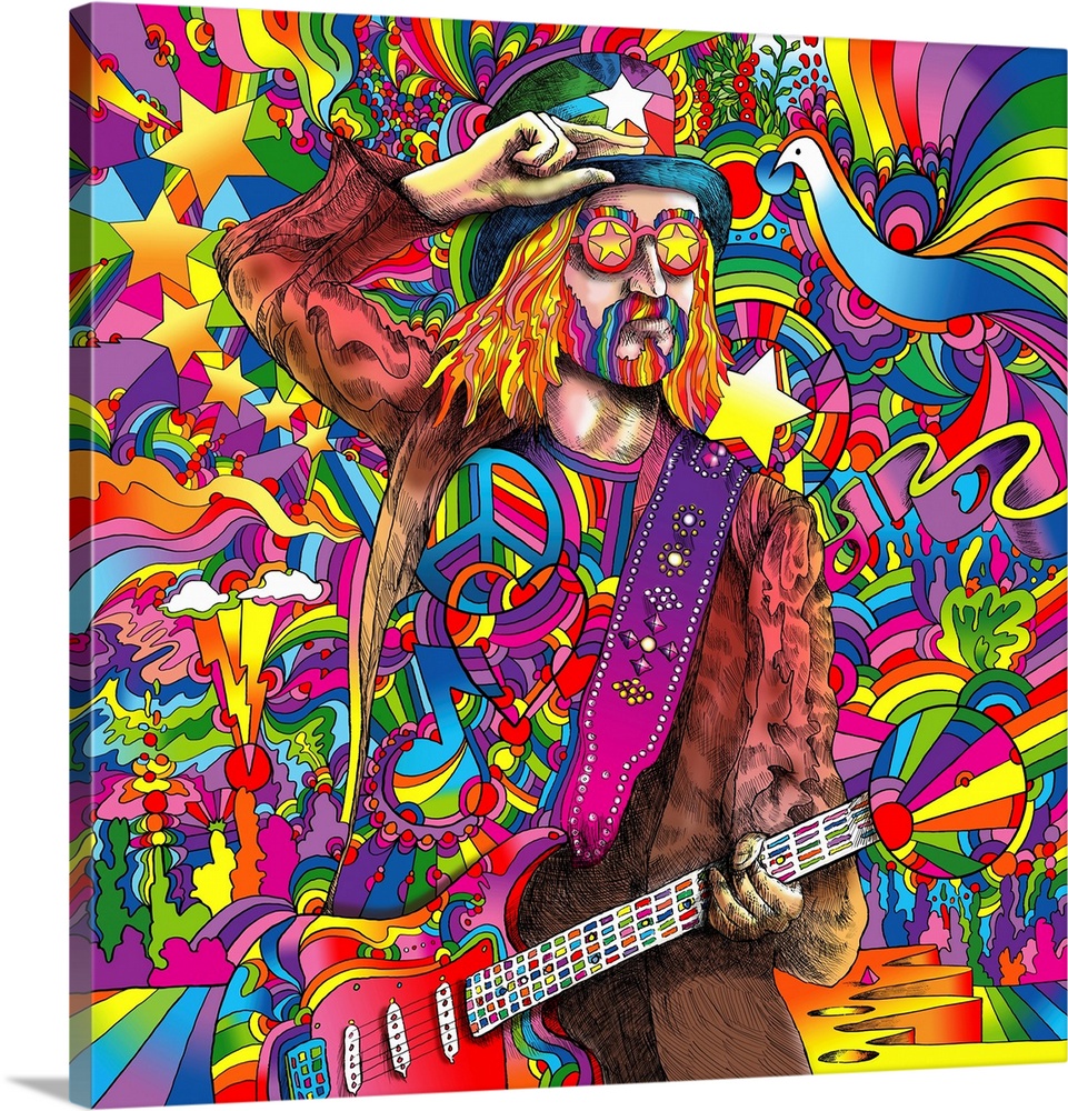 Hippie Musician 3