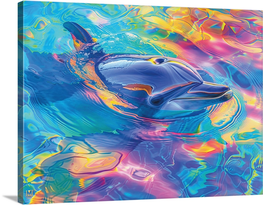 Iridescent Sea Dolphin