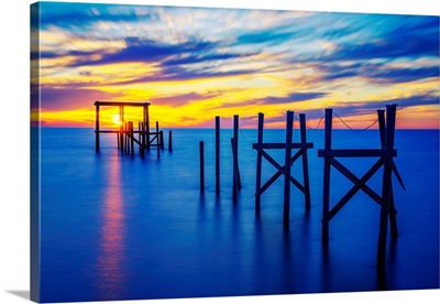 Lake Pontchartrain Light Show